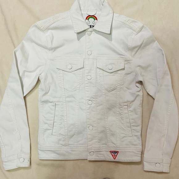 Guess denim jacket special edition 
Friends with you collab edition - Picture 2 of 6